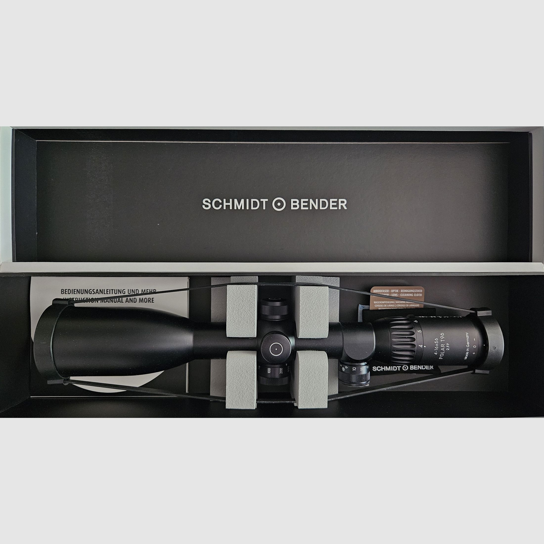 Neuware vom Fachhandel - Schmidt & Bender T96 Polar 4-16x56 P LMZ 2.BE D7 - Super-Sonderangebot !!!