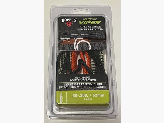Hoppe’s BoreSnake Viper – Cleaning Cord Cal .30 / .300 / .303 Rifle #24015V