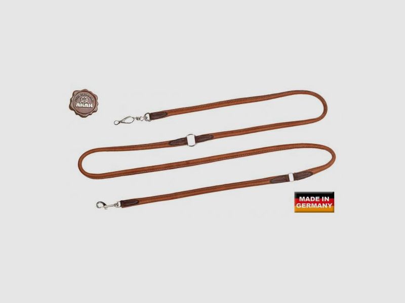 AKAH Umhängeleine aus Yak-Leder