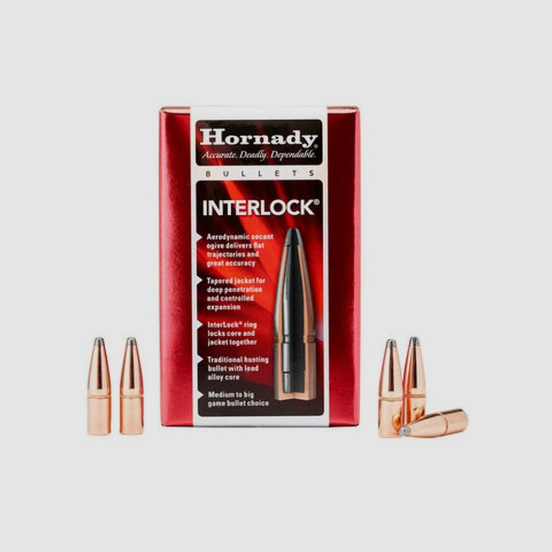 HORNADY Pociski .30 SP 180GR