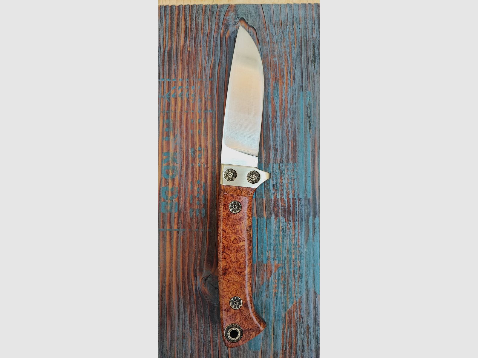 Linder ATS 34 couteau de chasse avec étui Limité #41/444