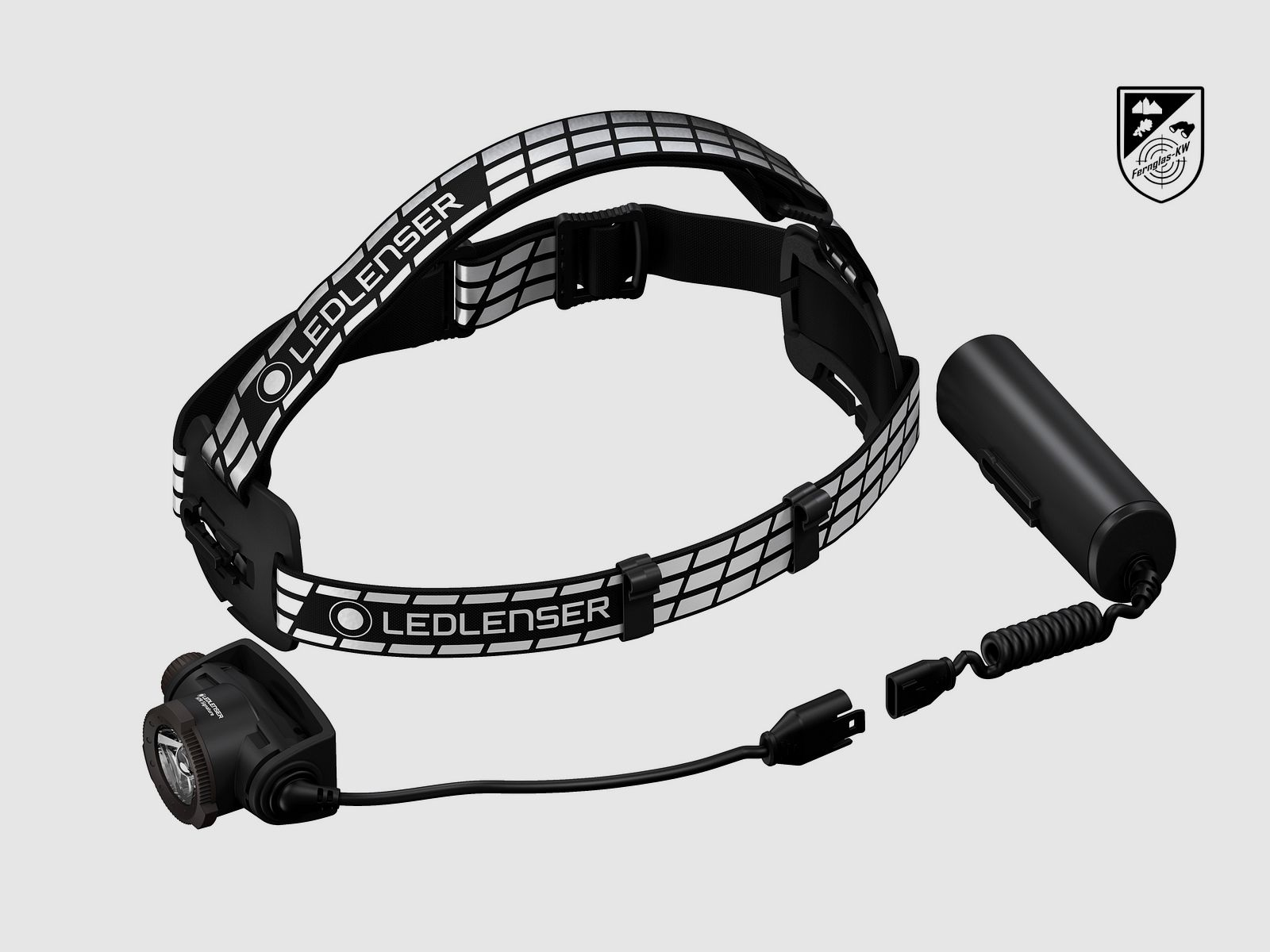 Ledlenser 502197 H7R Signature lampada frontale 260m 1200 lumen