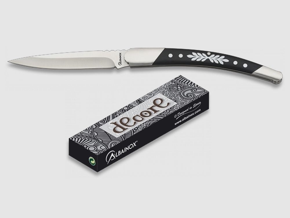 Navaja schlankes spanisches Taschenmesser sw4 8,8cm Klinge, Geschenk Box