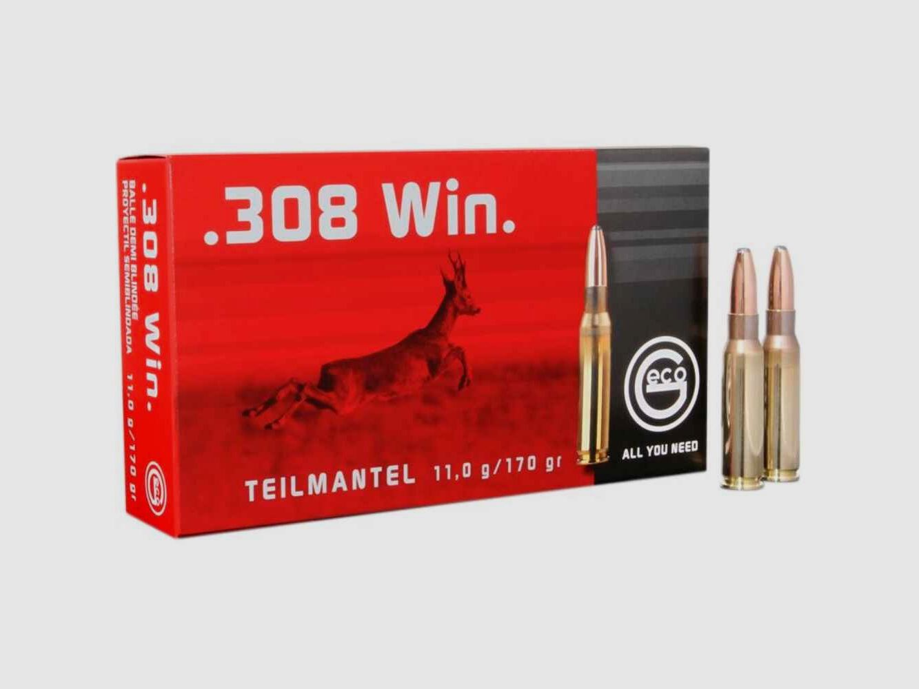 Geco geweerpatronen .308 Win.