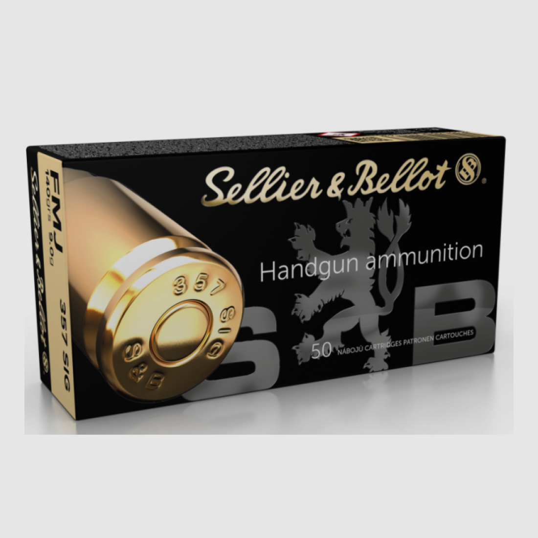357 Sig S&B FMJ 140gr VE50