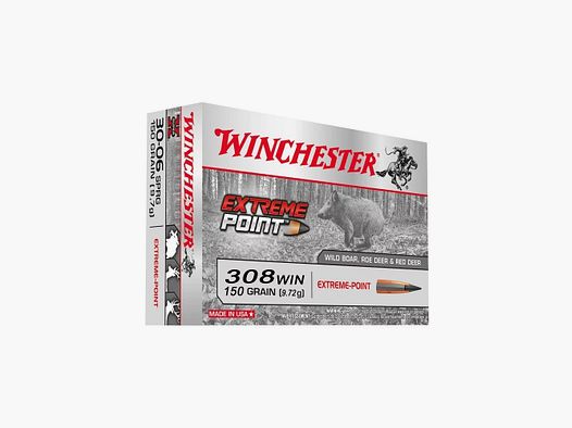 MUNITIE WINCHESTER .308 Win EXTREME POINT 150g X20
