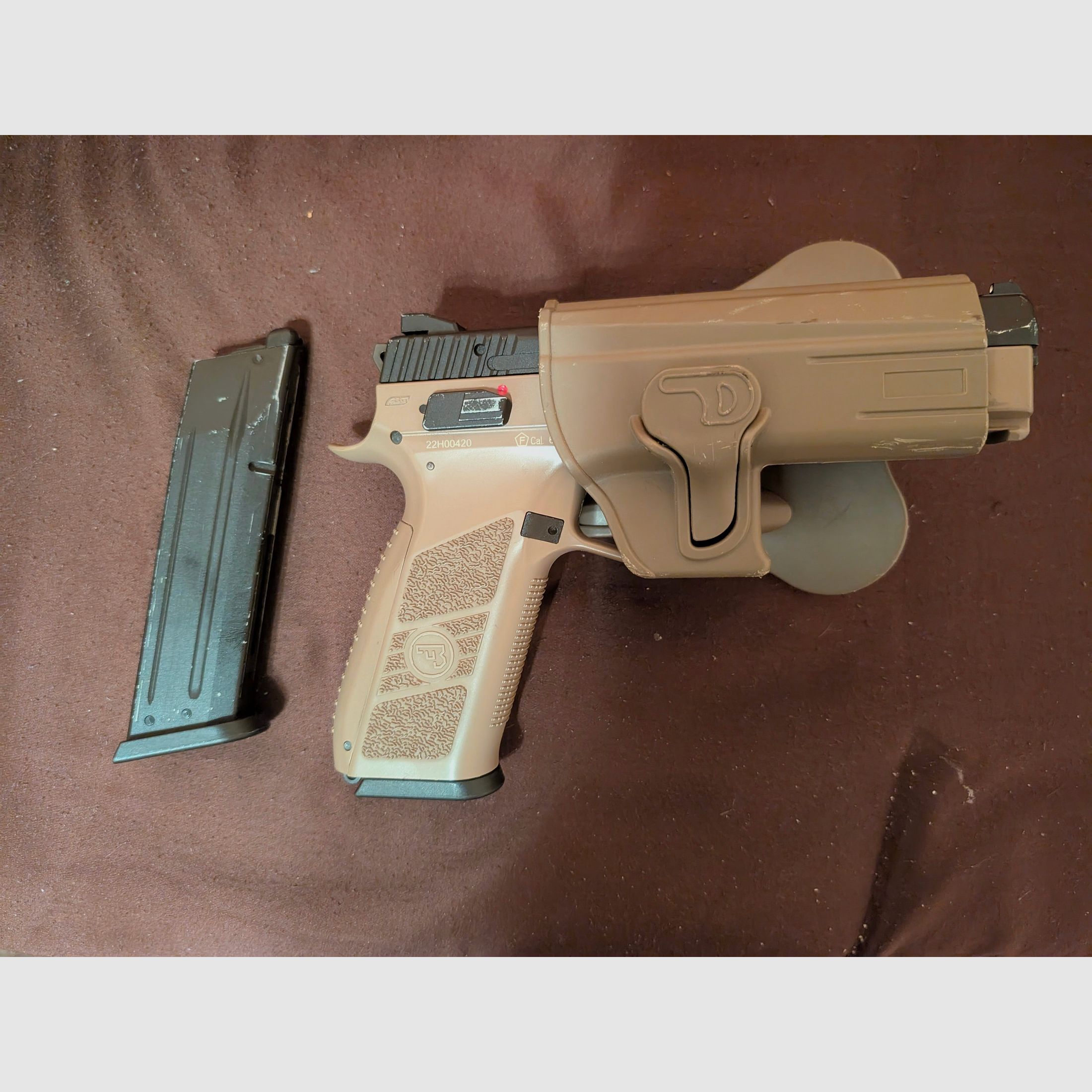 ASG CZ P07 CO2/Greengas 0,7 Joule