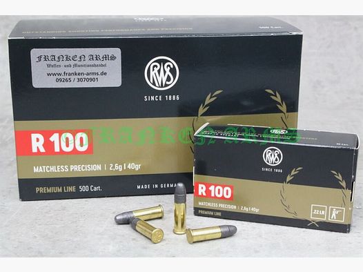 RWS R100 50 pièces prix dégressifs