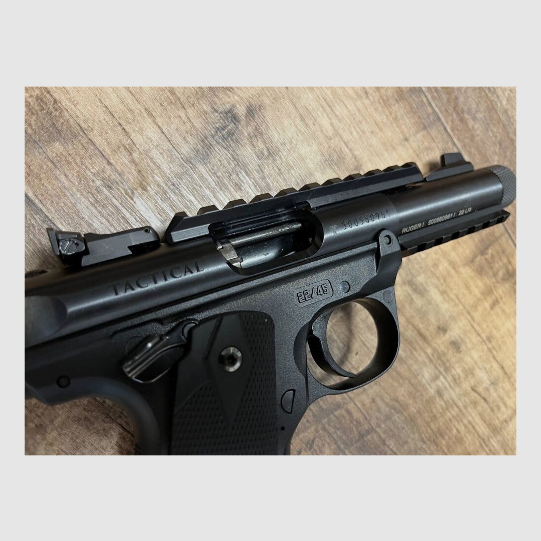 Ruger Mark IV 22/45 Tactical Black .22lr