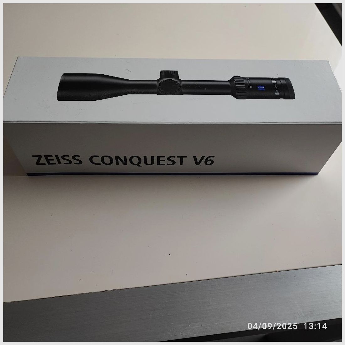 ZEISS - Zielfernrohr CONQUEST V6 2.5-15X56 RET. 60 MIT BALLISTISCHER ASV-- BELEUCHTET