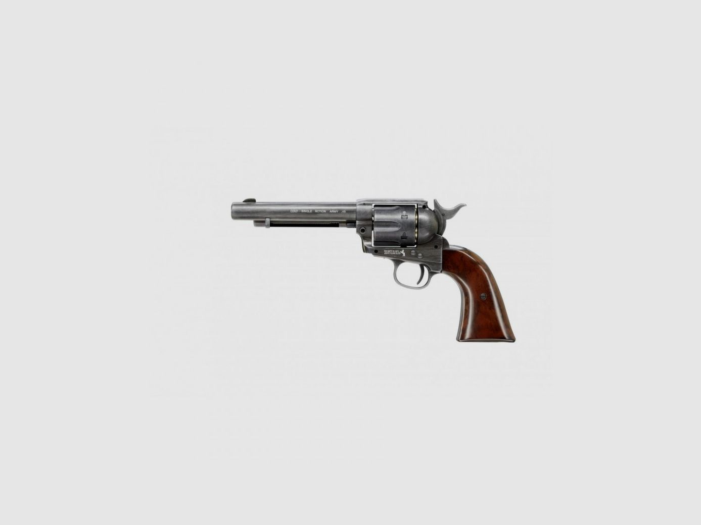 Revolver Colt SA Army 45 5,5'' CO2 cal. BB/4,5 Finitura antica, immagine 1 di 3