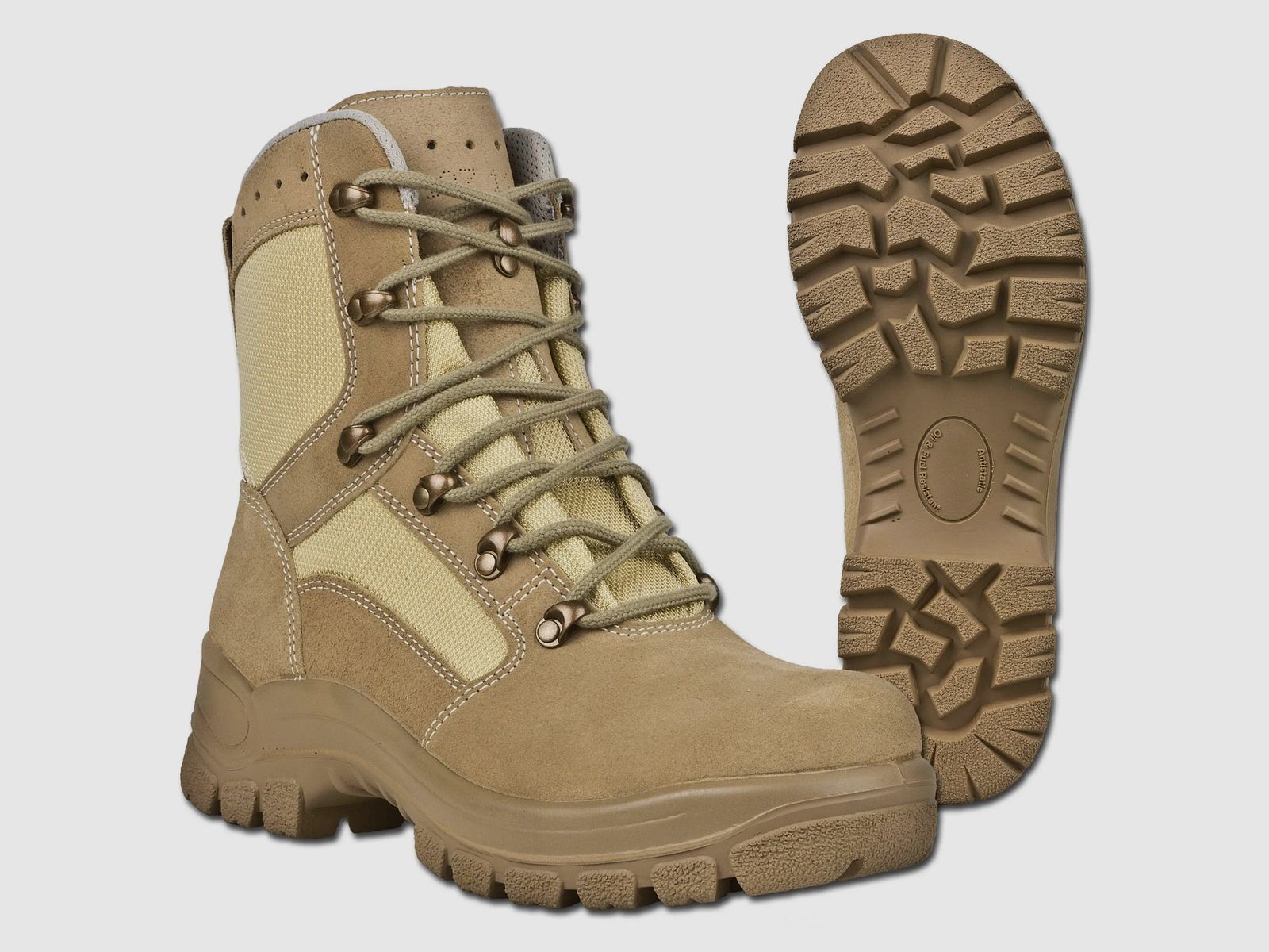 Bundeswehr Original BW Tropenstiefel P9 Desert Heiß/Trocken Neuwertig