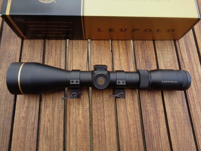 Leupold VX-R 4-12x50 Ballistic FireDot Absehen (beleuchtet) mit Montage