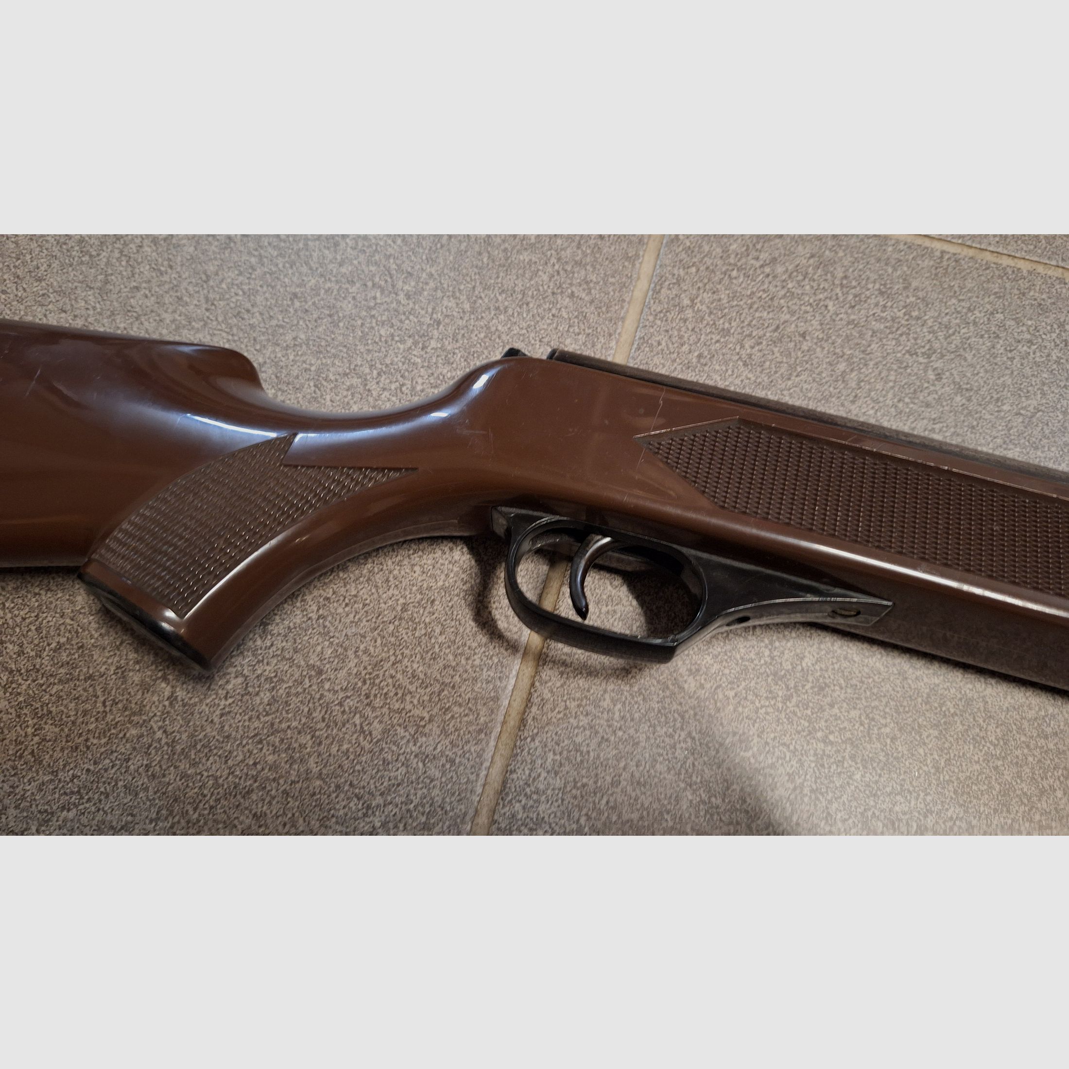 Air rifle Model 304 Haenel Suhl Original DDR Brown 49cm barrel!