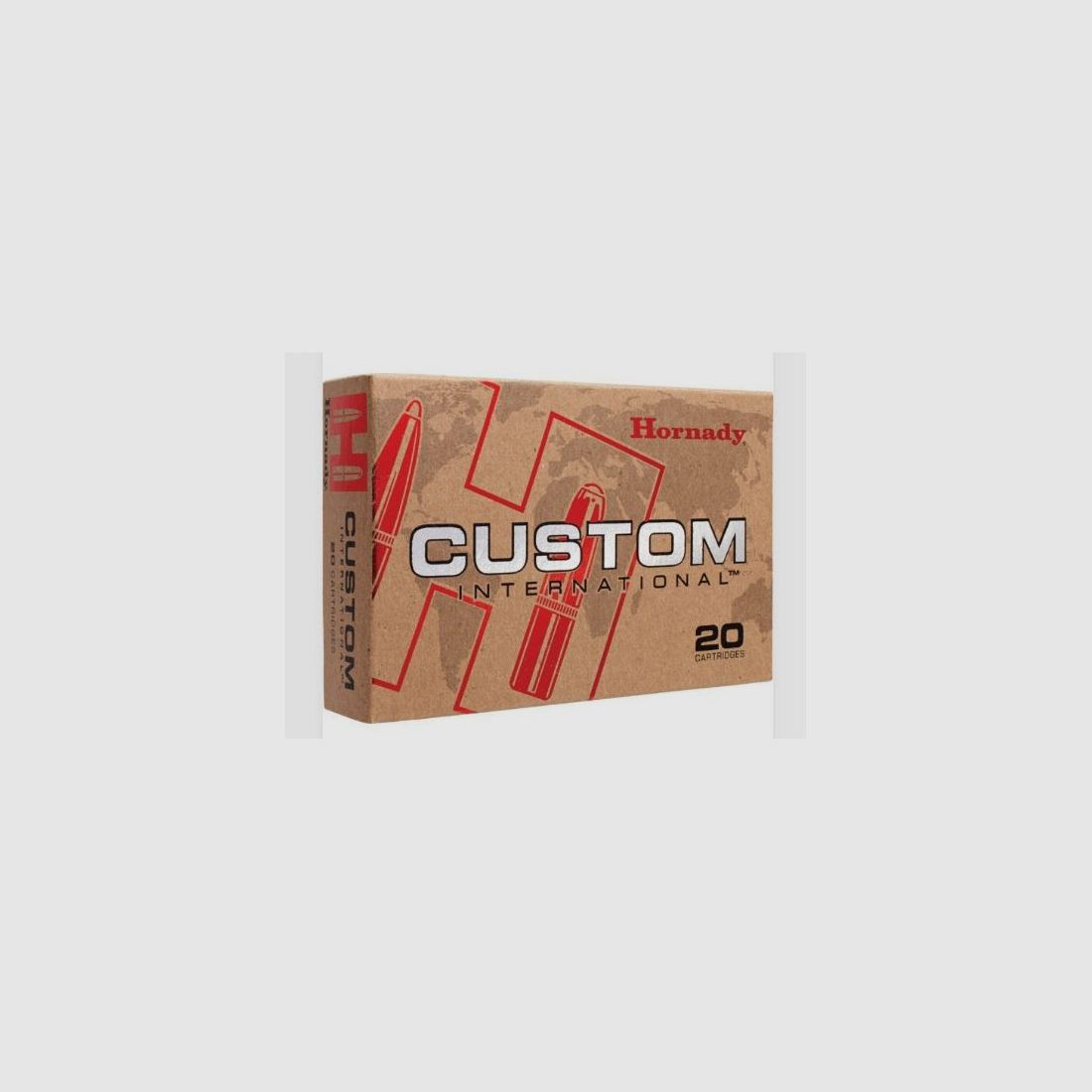 SCATOLA DA 20 PATRONE HORNADY 8X57 JS 195 GRS SP INTL, immagine 1 di 2