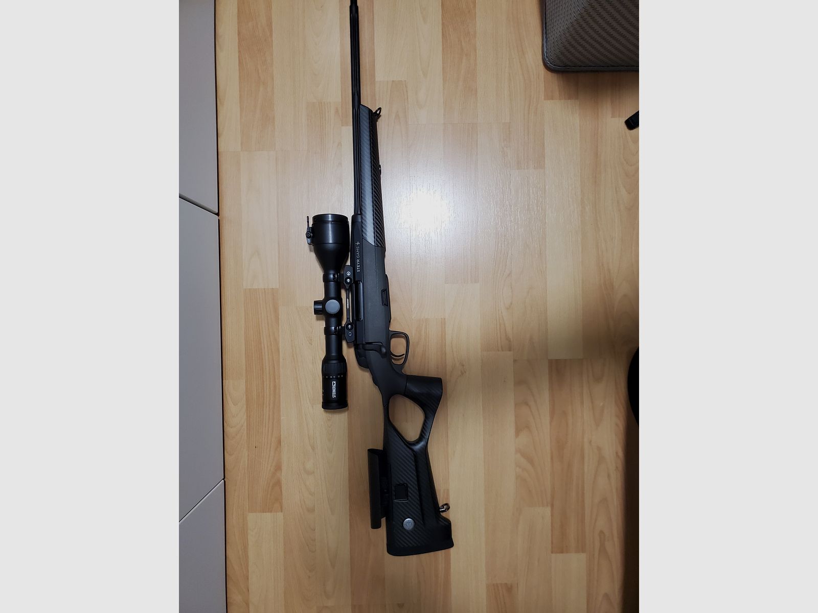 Steyr GAMS CL II, Kaliber .308 inkl. Schalldämpfer Hausken