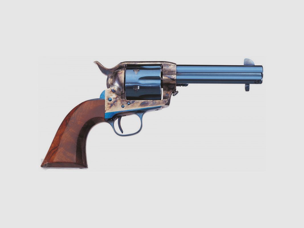 REVOLVER UBERTI 1873 CATTLEMAN ,QD 357M 5,1/2 P ACCIAIO BLU GRIP
