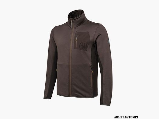 PILE – BERETTA – SMARTECH EVO FLEECE-JACKE Braun Rinde