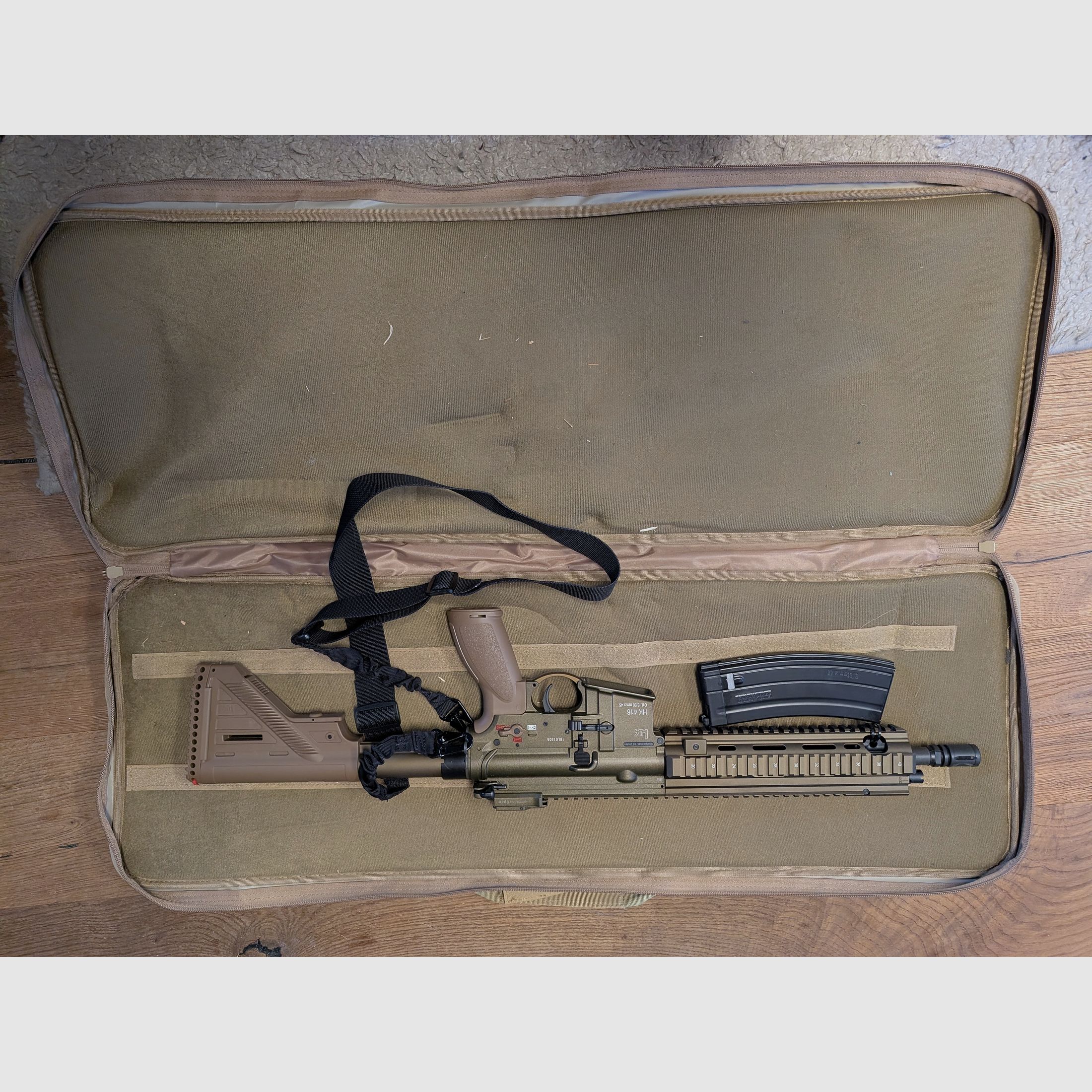 Heckler & Koch HK416 A5 Vollmetall Gas-Blow-Back 6mm BB RAL 8000