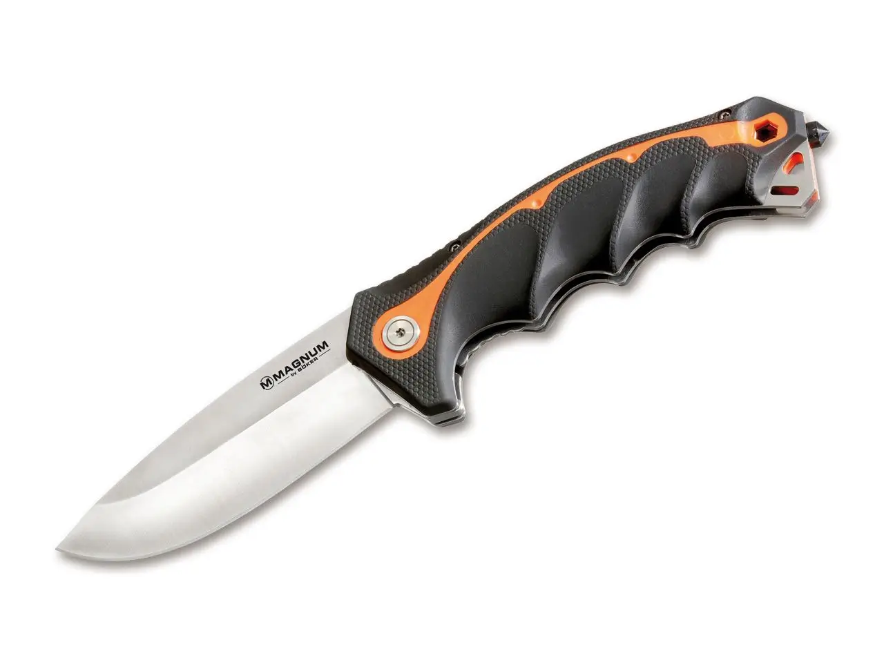 Couteau de poche Böker Magnum Chainsaw Attendant Satin