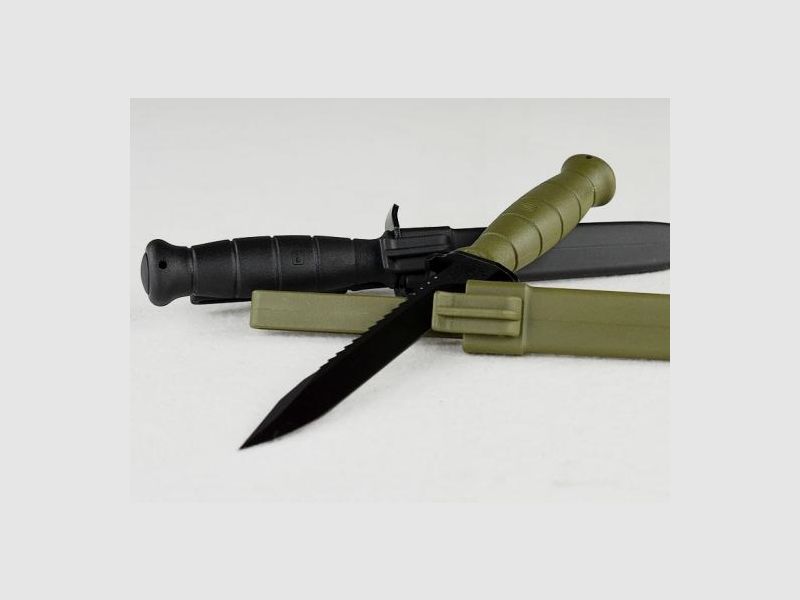 GLOCK Feldmesser mit Säge, Battle Field Green