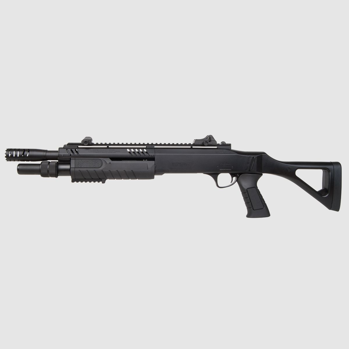 Fabarm STF12 11" Schwarz 6mm - Airsoft Federdruck Pumpgun