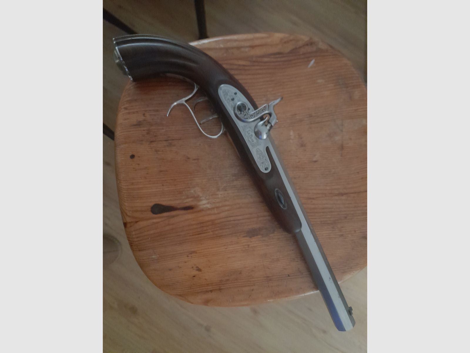 Percussion Pistole Kaliber 45 Vorderlader