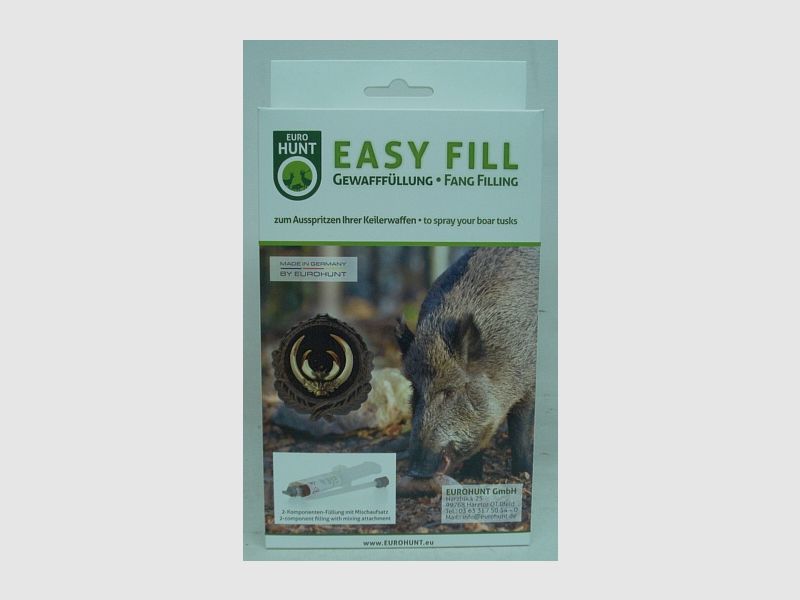 Easyfill Twinpak - Massa da versare per cinghiali oltre 16 cm