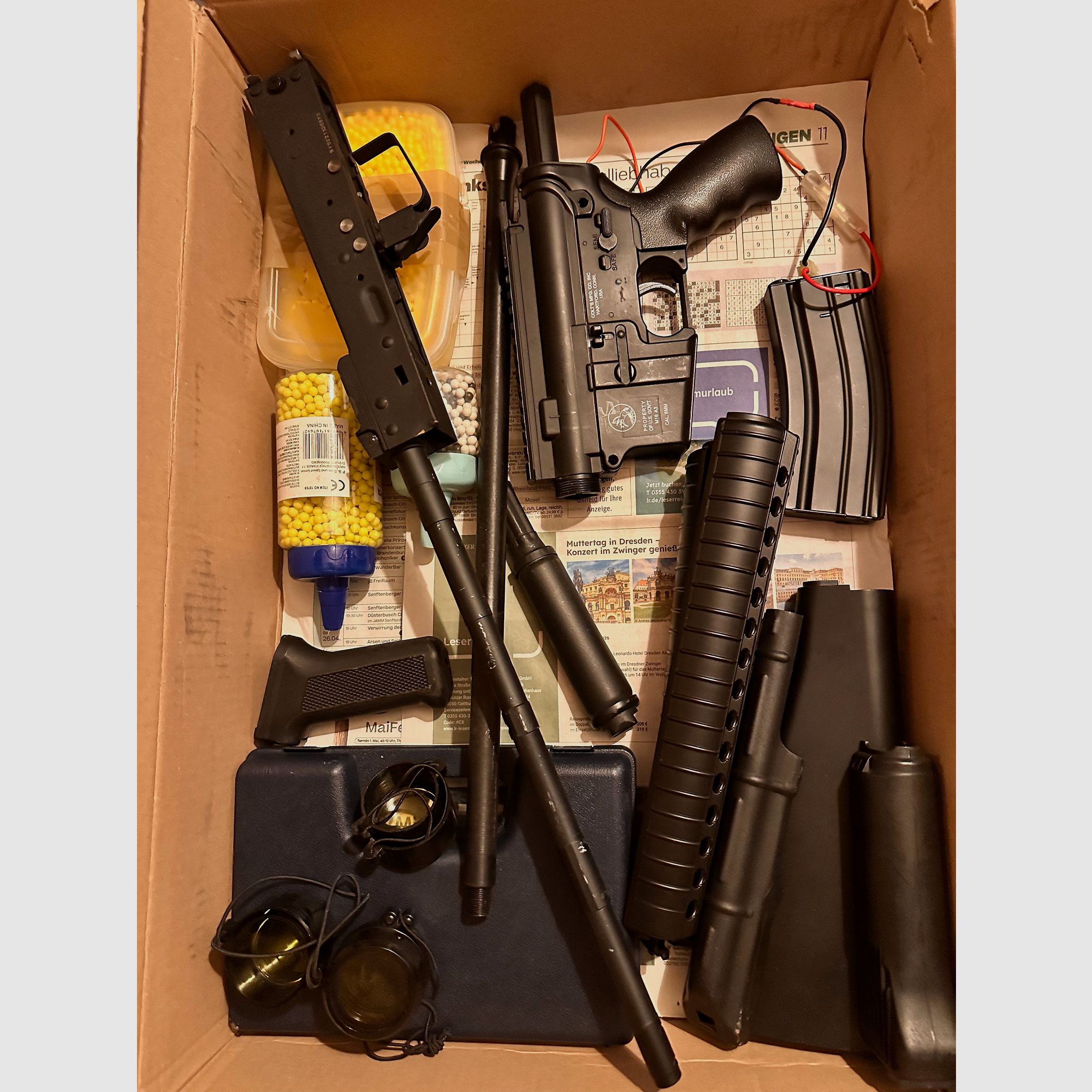 Ersatzteile AK, M4, Magazine, Zwiebeln BB vieles mehr 