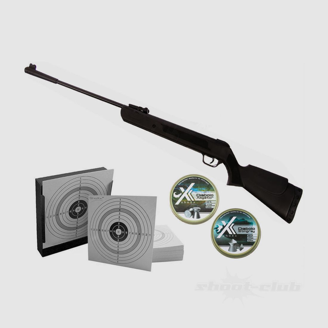 First Strike First Strike Bearhunter Gewehr 4,5 mm Diabolos Standard Set