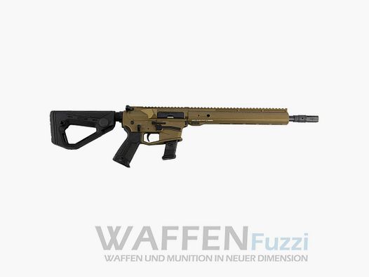 Hera Arms The 9ers SRB9 carabine semi-automatique calibre 9mm Gen.3 CCS crosse Bronze 10"