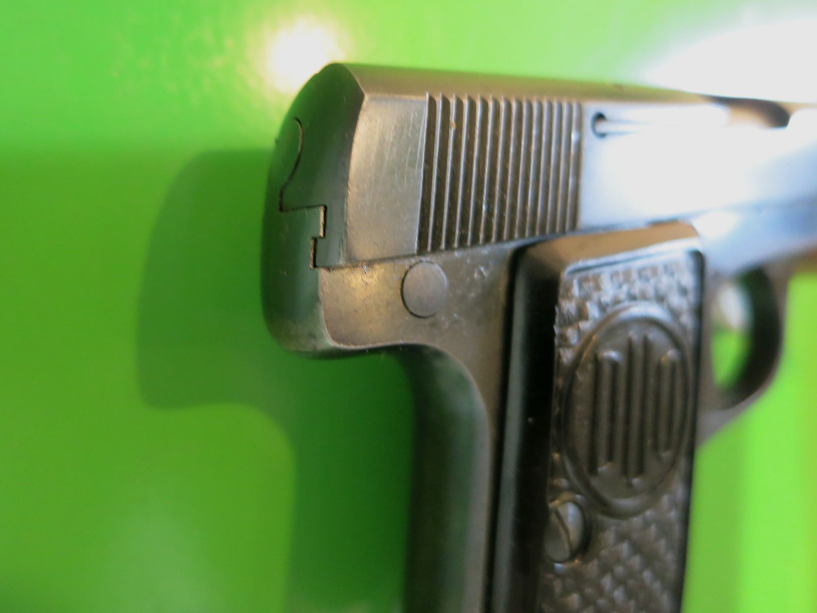Semi-automatic pistol, CZ Brünner Waffenwerke - F. Dusek DUO 6.35 mm (Pistol Z), 6.35mm Browning #42-