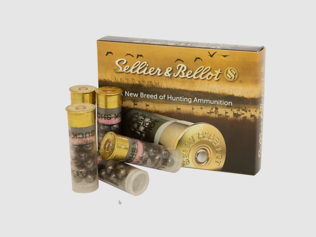 S&B Buckshot Magnum 12/76, Bild 1 von 4