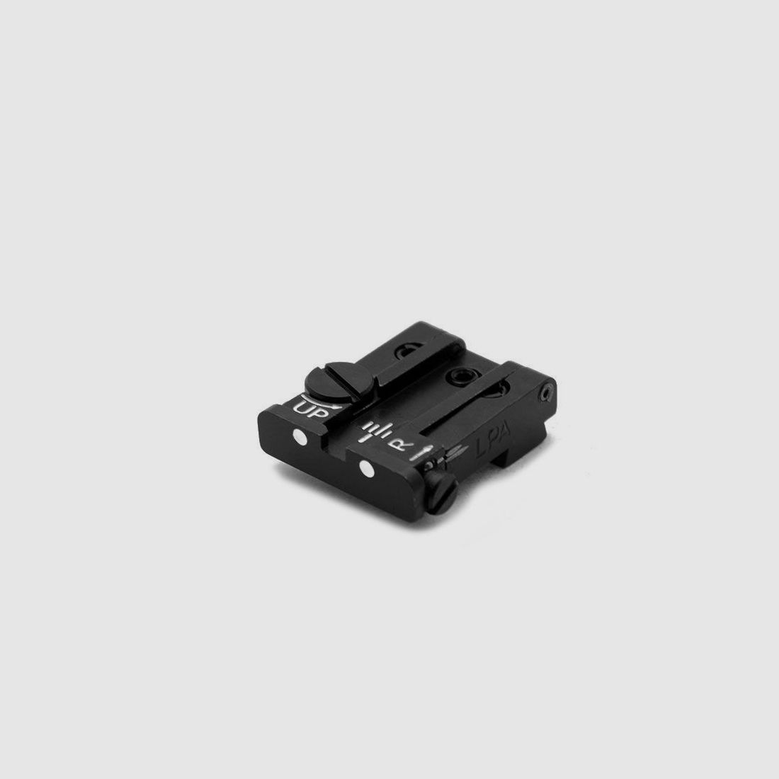 LPA TPU32GL30 adjustable rear sight for GLOCK with white dots, image 2 of 3