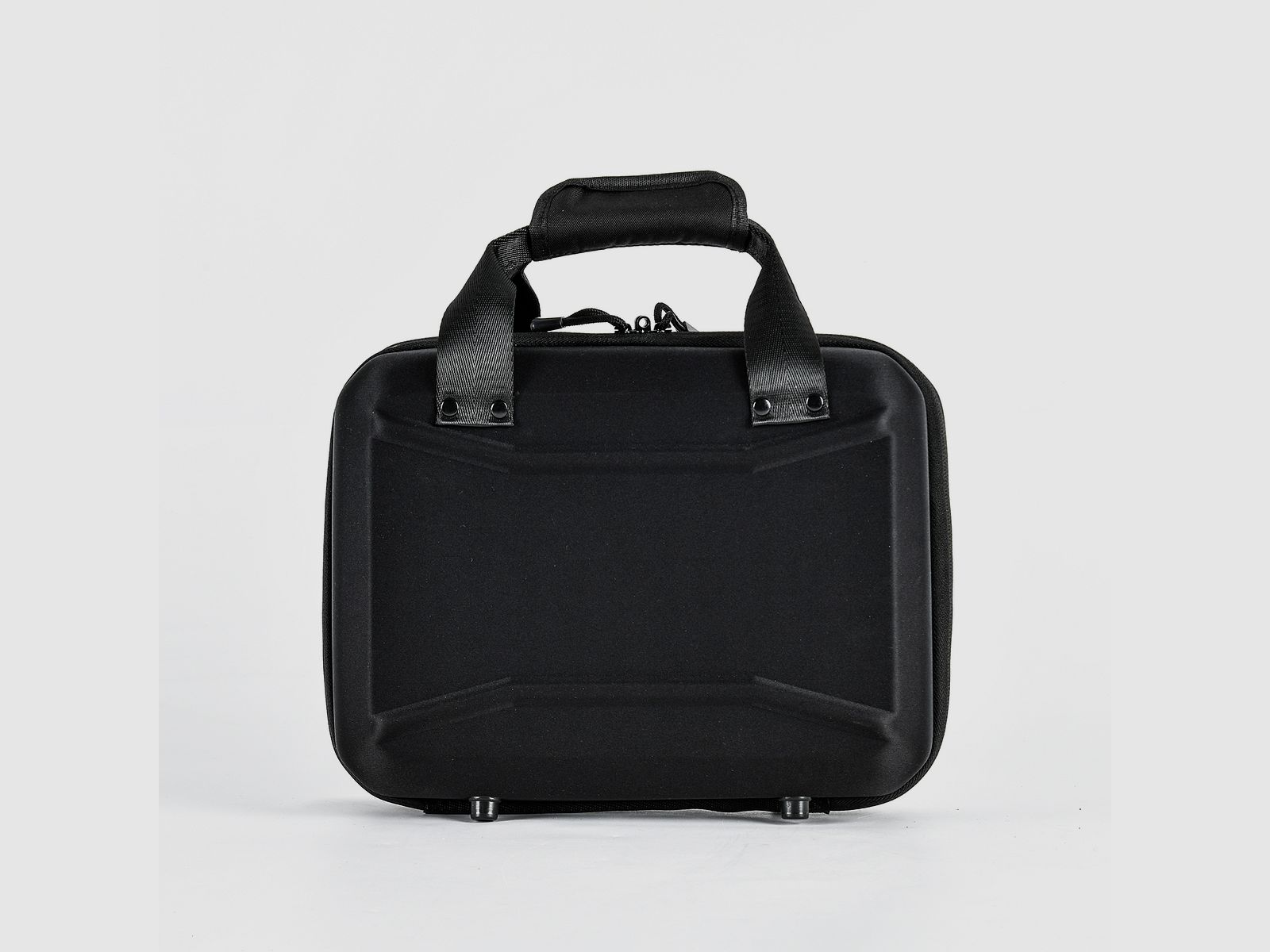 AKAH Hardcase Custodia per pistole - Nylon/Foam, Bloccabile - 30,5×22,5×10,5 cm - Nero, immagine 4 di 14