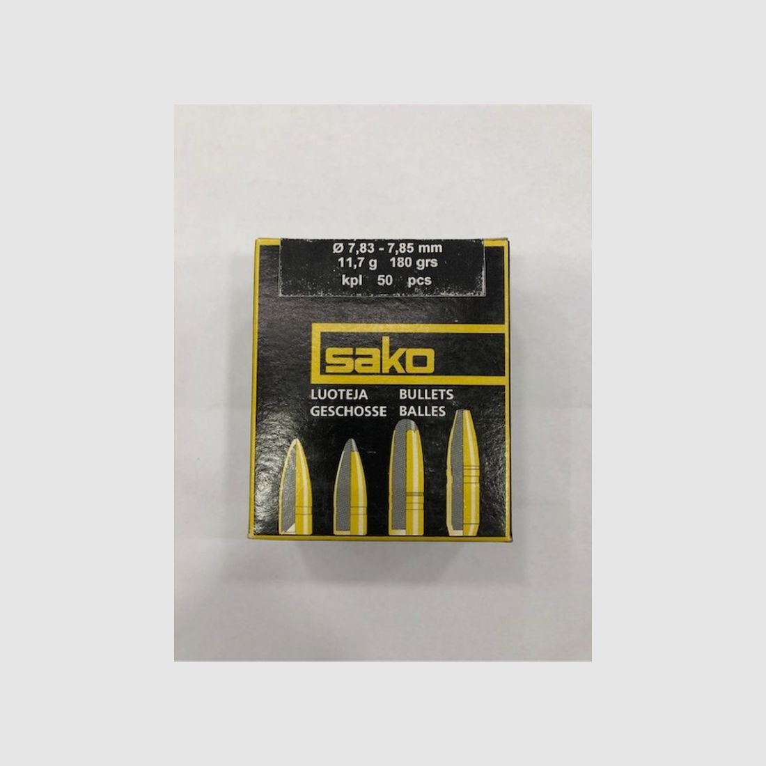 SAKO Geschosse SHH Kal.30 GR 180, Bild 1 von 2