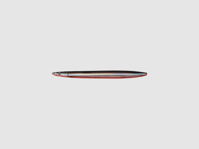 Savage gear Line thru Sandeel 19 Gram – SORT RØD