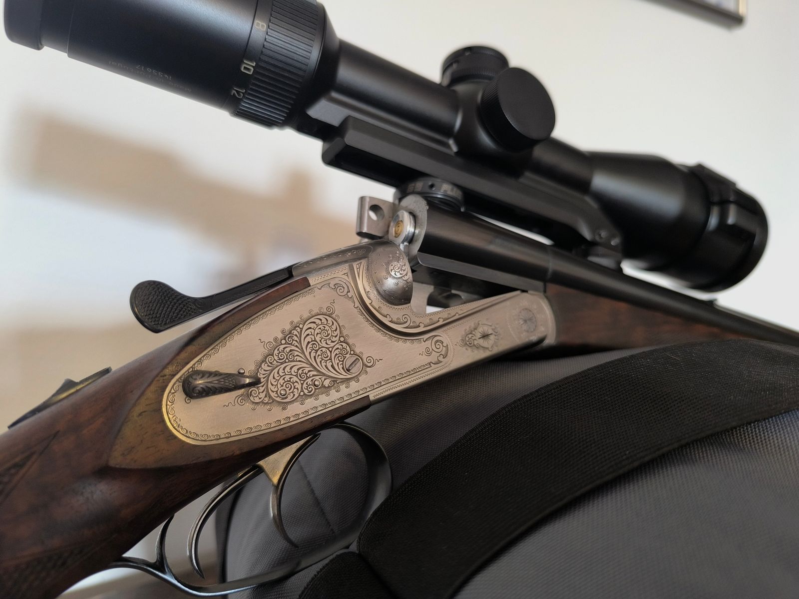 Seltene Merkel Büchsflinte Modell 260E mit K+S Premium Einstecklauf und Leica Fortis 6