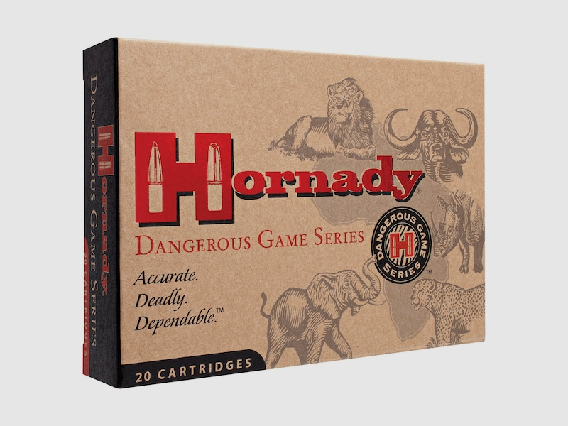 Hornady Dangerous Game Serie .376 Steyr 270GR InterLock JSP 20 Patronen