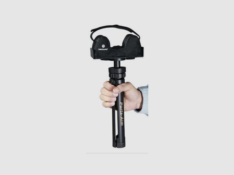 Vanguard Porta Aim Soporte de Tiro – soporte estable con ajuste rápido