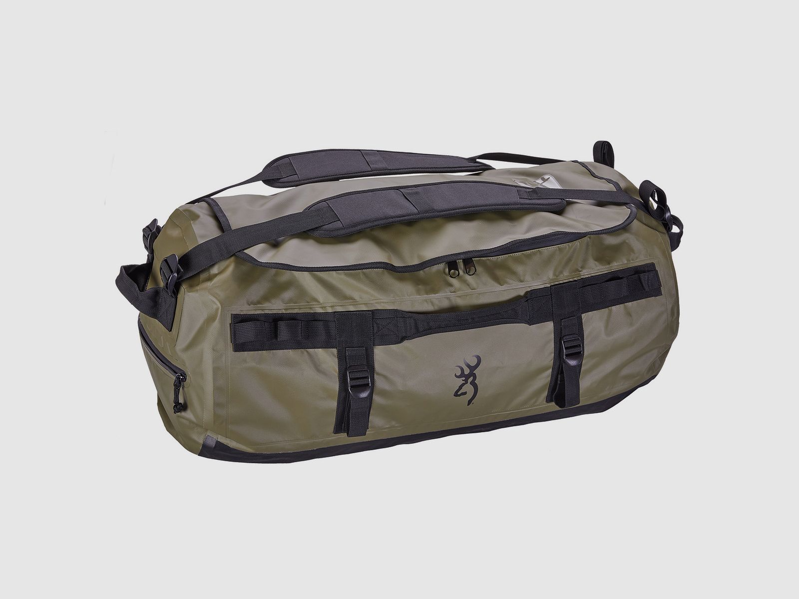 Bolsa de viaje Browning verde con capacidad de 60 litros