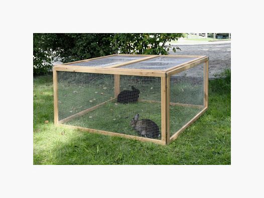 Parc extérieur modulable pour petits animaux