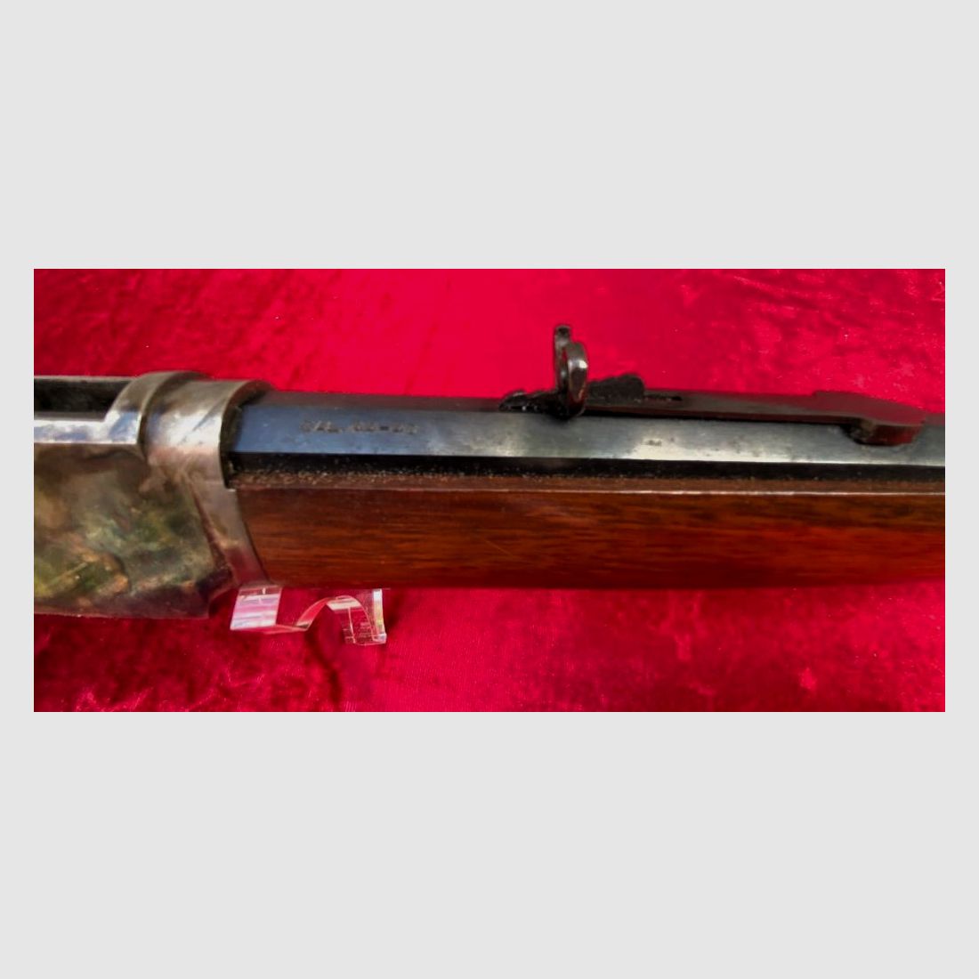 Winchester 73 aus Hege Uberti Fertigung Kal. 44 - 40  Ganzstahl bunt gehärtet mit 8-kant Lauf