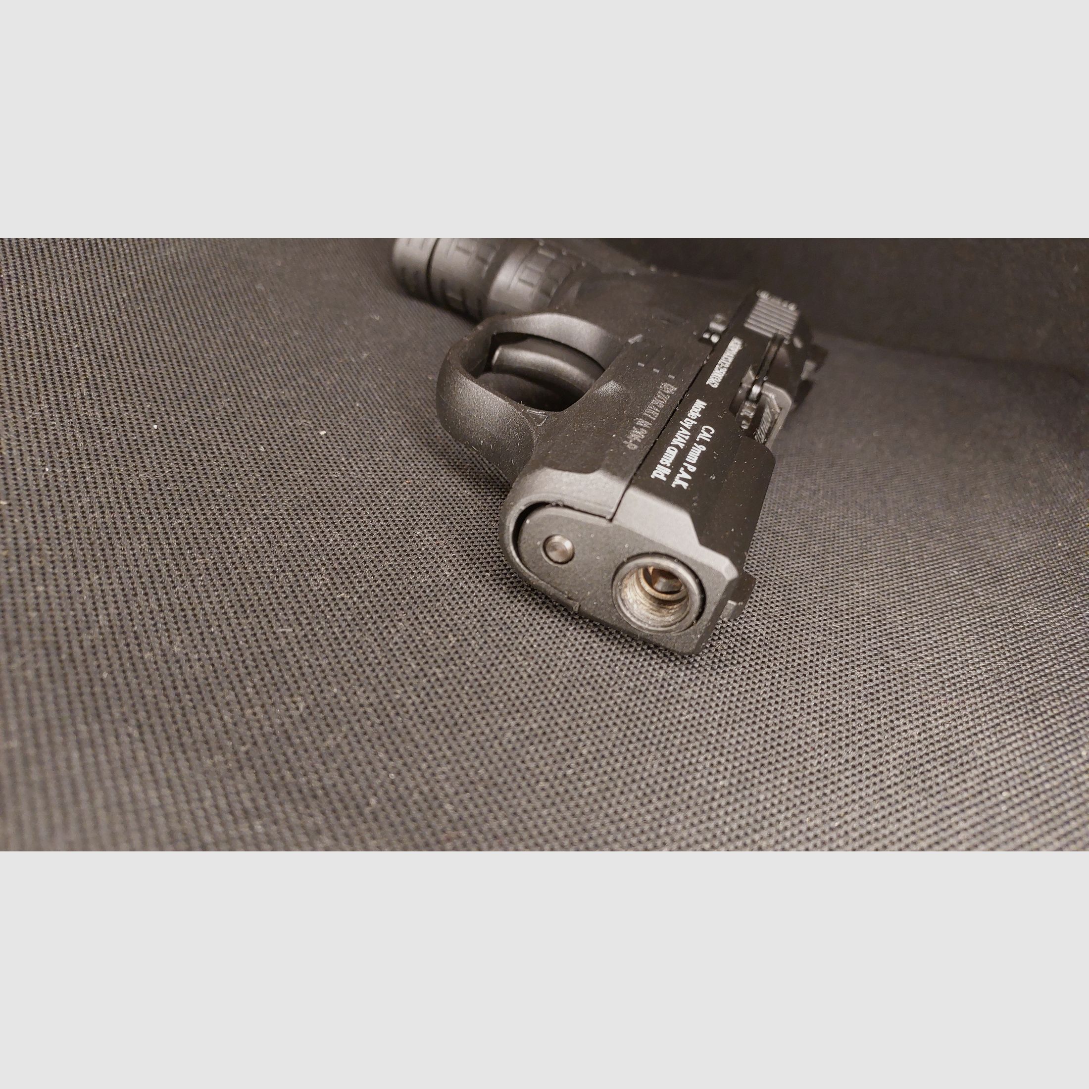 Zoraki 906-P blank firing pistol blued black 9mm P.A.K. (PTB 1099) - 906 like new!