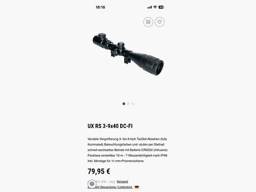 Umarex riflescope new