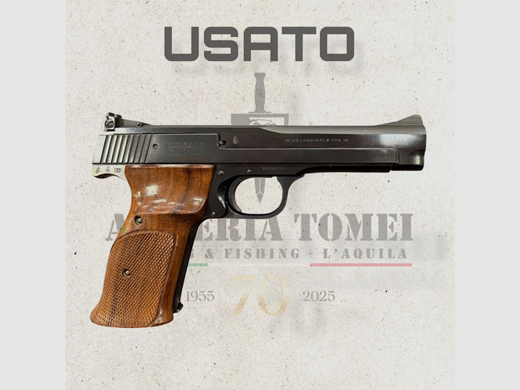 UTILISÉ – PISTOLE – SMITH & WESSON MODEL 41 cal. 22LR, image 2 sur 4