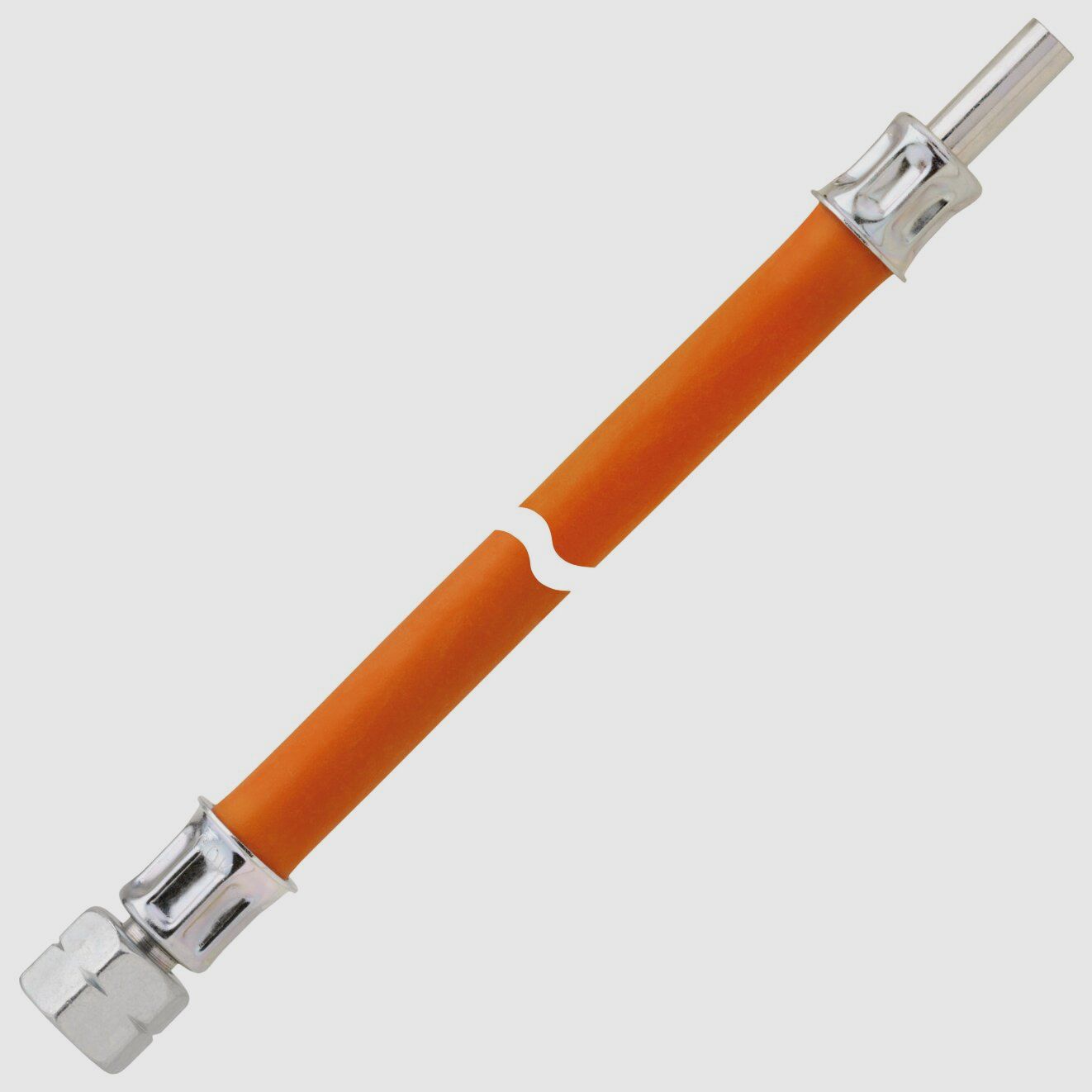 Gas-Mitteldruckschlauchleitung 10 bar G 1/4 LH-ÜM x RST 8 x 400 SV