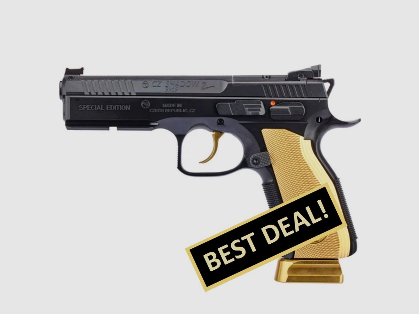 CZ Shadow 2 OR Golddigger - Modèle Spécial