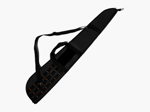 Gewehrtasche gepolstert 129 cm (Schwarz)