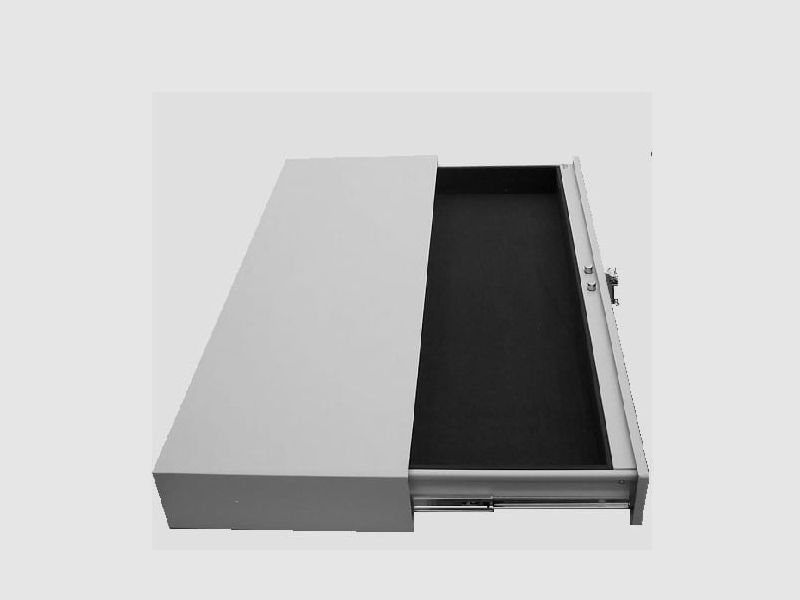 Waffenschublade Konsmetal MLB135/2 (RAL 7035) – Klasse S1, Bild 4 von 5